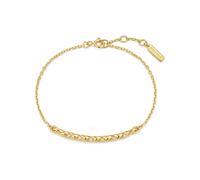 ANIA HAIE - BRACELET - RIPPLE JOY - Textured Chain - gold
