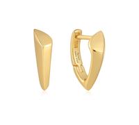 ANIA HAIE - HUGGIE HOOP EARRINGS - TOUGH LOVE - Arrow - gold