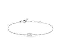 ANIA HAIE Damen Armband DUSK DIVAS Pavé Sparkle aus 925 Sterling Silber, besetzt mit 25 Zirkonia, Länge: 16,5 cm + 2 cm Verlängerung, inkl. Geschenkverpackung