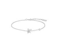 Ania Haie Armband Sparkling Star B066-04H 925 Sterling Silber Stern mit 2 Zirkonia 16,5+2cm