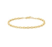 ANIA HAIE Damen Armband VOGUE MAVEN Medium Chain aus 925 Sterling Silber 14k vergoldet, Länge: 16,5 cm + 2 cm Verlängerung, inkl. Geschenkverpackung