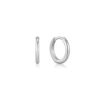 ANIA HAIE Damen Creolen EDIT EAR Ohrringe aus 925 Sterling Silber, Größe: 10 mm, inkl. Geschenkverpackung