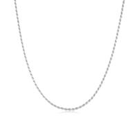 ANIA HAIE Damen Halskette CHIC CREATOR Rope Twist Chain Necklace aus 925 Sterling Silber, Länge: 40 cm + 5 cm Verlängerung, inkl. Geschenkverpackung