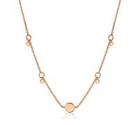 ANIA HAIE - NECKLACE - GEOMETRY DROP DISCS - roségold