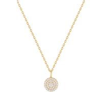 ANIA HAIE Damen Halskette GLAM ROCK aus 925 Sterling Silber 14k vergoldet, besetzt mit 40 Zirkonia, Größe: 40 cm + 5 cm Verlängerung, inkl. Geschenkverpackung