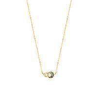 ANIA HAIE Damen-Kette 925er Silber Farbstein One Size, Gold 32015682