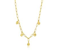 ANIA HAIE - CRUSH DROP DISCS NECKLACE - gold