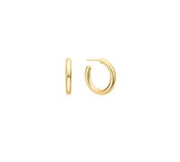 ANIA HAIE Damen Ohrstecker TIDE ECHO aus 925 Sterling Silber 14k vergoldet, Durchmesser: 23 mm, inkl. Geschenkverpackung