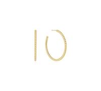 ANIA HAIE Damen Ohrstecker TIDE ECHO aus 925 Sterling Silber 14k vergoldet, Durchmesser: 35,5 mm, inkl. Geschenkverpackung