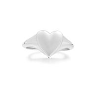 ANIA HAIE Damen Ring HEART HUNTER aus 925 Sterling Silber, EU Größe: 52, inkl. Geschenkverpackung