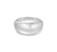 ANIA HAIE Damen Ring Vogue Maven Bold Dome aus 925 Sterling Silber, EUR Größe 58, inkl. Geschenkverpackung