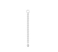 ANIA HAIE - EARRING CHARM - ROW BEZEL - silber