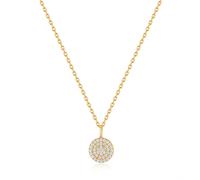 ANIA HAIE - GLAM DISC PENDANT NECKLACE - gold