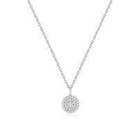 ANIA HAIE - GLAM DISC PENDANT NECKLACE - silber