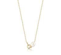 ANIA HAIE Halskette N043-02G Pearl Power Damen Halskette, verstellbare Mitte-38236 Marke, Einheitsgröße, Metall, Kein Edelstein