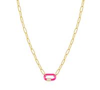 Ania Haie Halsketten - 925er Sterlingsilber Halskette - Gr. unisize - in Rosa - für Damen