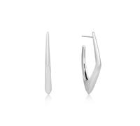 ANIA HAIE - HOOP EARRINGS - GEOMETRIC - silber