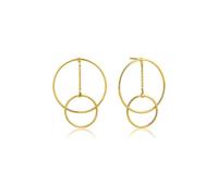 ANIA HAIE - HOOP EARRINGS - Modern Minimalism Modern Front - gold
