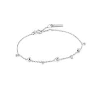 ANIA HAIE - MODERN DROP BALLS BRACELET - silber