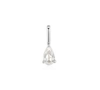 ANIA HAIE - NECKLACE CHARM - Tear Drop - silver