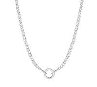 ANIA HAIE - NECKLACE - Curb Chain Charm Connector - silver