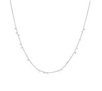 ANIA HAIE - NECKLACE - Mini Disc Drop Stacking - silver