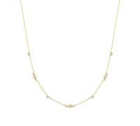ANIA HAIE - NECKLACE - Sparkling Bezel Cubic Zirconia Station - gold