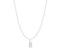 ANIA HAIE - NECKLACE - STARLIT DROPS - Letter "B" Initial - silber