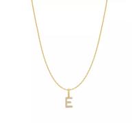 ANIA HAIE - NECKLACE - STARLIT DROPS - Letter "E" Initial - gold