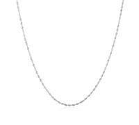 ANIA HAIE - NECKLACE - STARLIT DROPS - Twisted Chain - silber