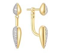 Ania Haie Ohrringe - 925er Sterlingsilber Puffy Spike - Gr. unisize - in Gold - für Damen