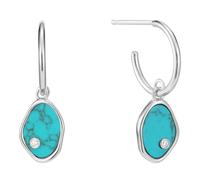 Ania Haie Ohrringe - 925er Sterlingsilber Turquoise Hidden Gem - Gr. unisize - in Silber - für Damen