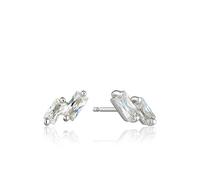 ANIA HAIE Ohrstecker Glow Stud Earrings One Size, Silber 32014130