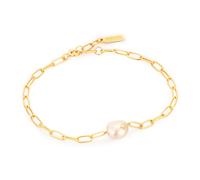 Ania Haie Pearl Power Armband Silber Vergoldet B043-03G - Damen - 925 Sterlingsilber