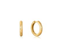 ANIA HAIE - SCATTERED STARS HOOP EARRINGS - gold