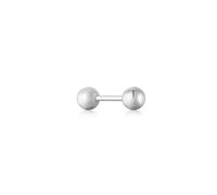 Ania Haie Sphere Barbell Ohrring Single Silber E035-02H - Damen - 925 Sterlingsilber