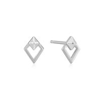 ANIA HAIE - SPIKE DIAMOND STUD EARRINGS - silber