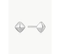 ANIA HAIE - STUD EARRINGS - Phyramid Glam Shield - silver