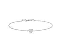 ANIA HAIE - SWEETHEART PAVÉ BRACELET - silver