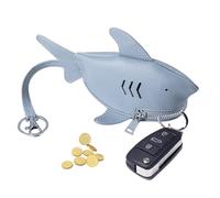 Animal Coin Purse - Whale Shark Design Mini Wallet | Compact Zipper Pouch for Change, Cards, and Small, Lightweight and Fun Accessory for Kids Lovers on The Go 4.72x2.36in