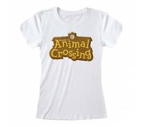 Animal Crossing 3D Logo Damen T-Shirt ANC00861SKW XL