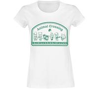 Animal Crossing Characters Frauen T-Shirt weiß XL 100% Baumwolle Fan-Merch, Gaming,
