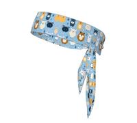 Animal Drawing Sports Headband for outdoor running, mountain climbing and cycling forehead protection