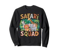 Animal Puns Safari Squad Süße Safari-Tiere für Kinder im Dschungel Sweatshirt
