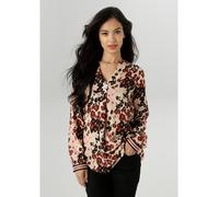 Aniston Bluse in Beige - Größe 48 | Damen Blusen