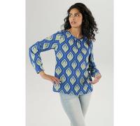 Aniston Bluse in Blau - Größe 46 | Damen Blusen