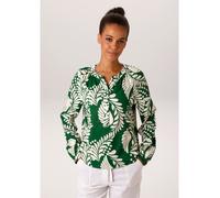 Aniston Bluse in Grün - Größe 44 | Damen Blusen