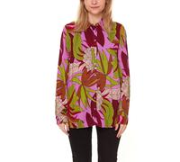 Aniston CASUAL Damen Freizeit-Bluse mit geblümten Muster Schlupf-Bluse 13010835 Rosa/Bunt 36