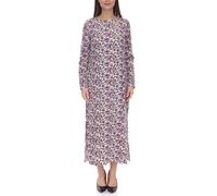 Aniston Damen Sommer-Kleid mit floralem Allover-Print Maxi-Kleid 28702063 Weiß/ Lila/Grün 38