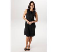 Jerseykleid ANISTON SELECTED, Damen, Gr. 40, N-Gr, schwarz, Milano Rib, Obermaterial: 85% Viskose, 10% Polyester, 5% Elasthan, unifarben, knieumspielend, Rundhals, Kleider Jerseykleid, mit raffinierte
